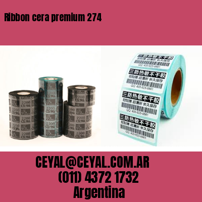Ribbon cera premium 274