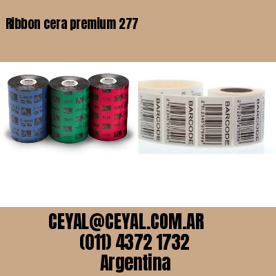 Ribbon cera premium 277