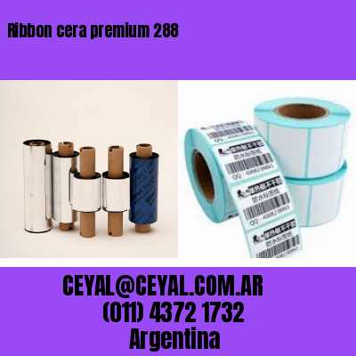 Ribbon cera premium 288