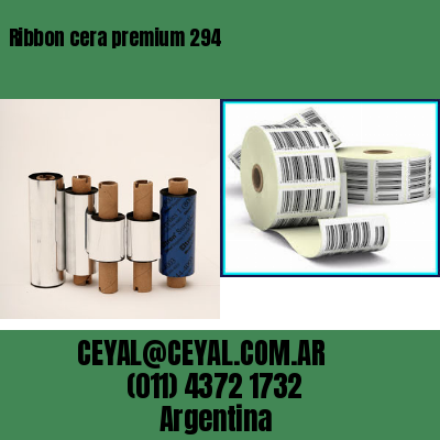 Ribbon cera premium 294