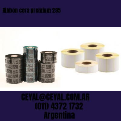 Ribbon cera premium 295