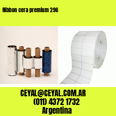 Ribbon cera premium 296