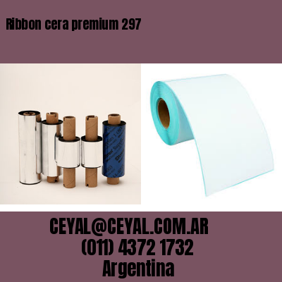 Ribbon cera premium 297