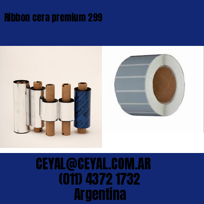 Ribbon cera premium 299