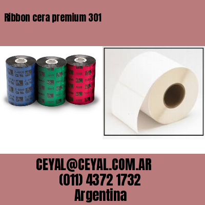 Ribbon cera premium 301