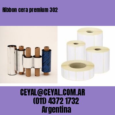 Ribbon cera premium 302