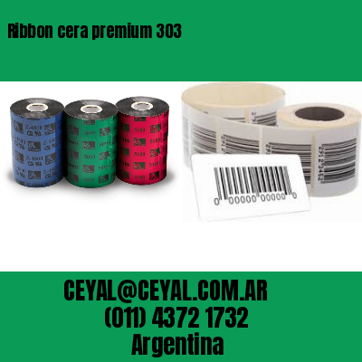 Ribbon cera premium 303