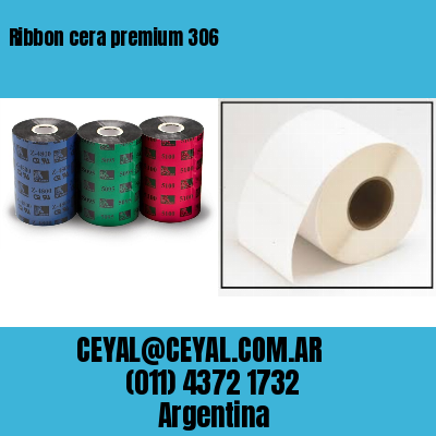 Ribbon cera premium 306