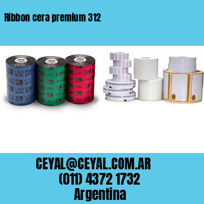 Ribbon cera premium 312