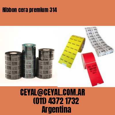 Ribbon cera premium 314