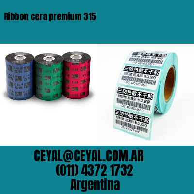 Ribbon cera premium 315