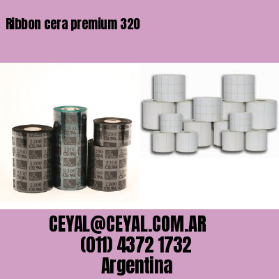 Ribbon cera premium 320