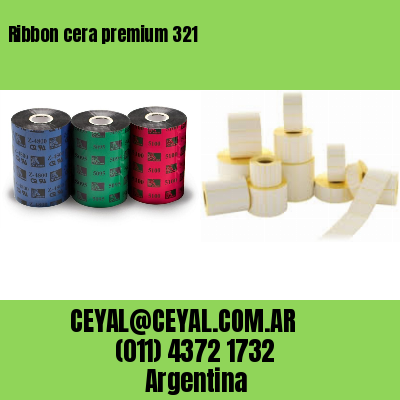 Ribbon cera premium 321