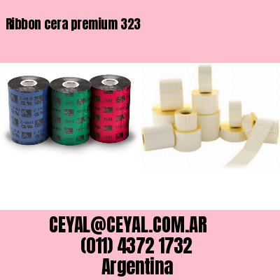 Ribbon cera premium 323