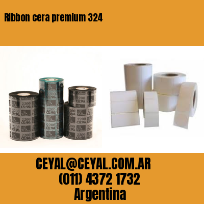 Ribbon cera premium 324