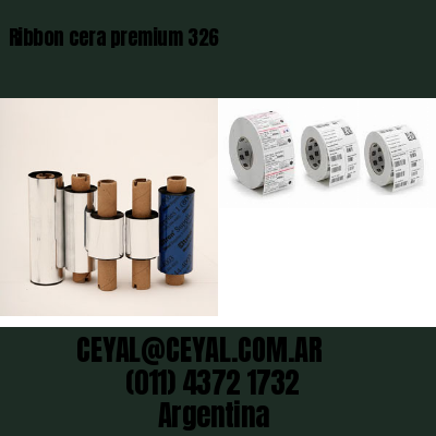 Ribbon cera premium 326