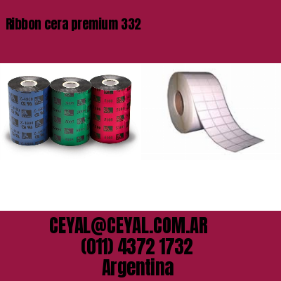 Ribbon cera premium 332