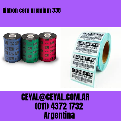 Ribbon cera premium 338