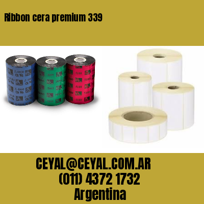 Ribbon cera premium 339