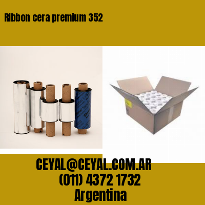 Ribbon cera premium 352