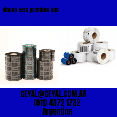 Ribbon cera premium 368