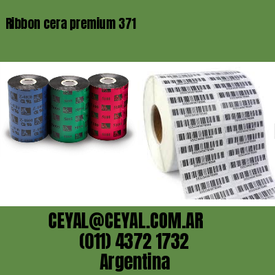 Ribbon cera premium 371