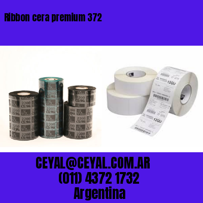 Ribbon cera premium 372