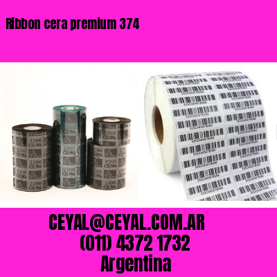 Ribbon cera premium 374
