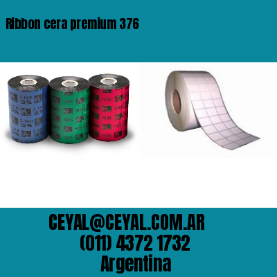 Ribbon cera premium 376