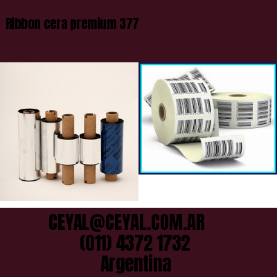 Ribbon cera premium 377