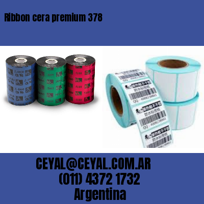 Ribbon cera premium 378