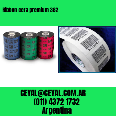 Ribbon cera premium 382