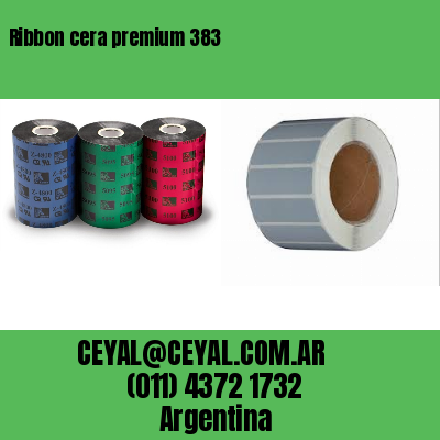 Ribbon cera premium 383