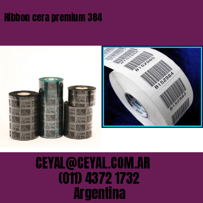 Ribbon cera premium 384