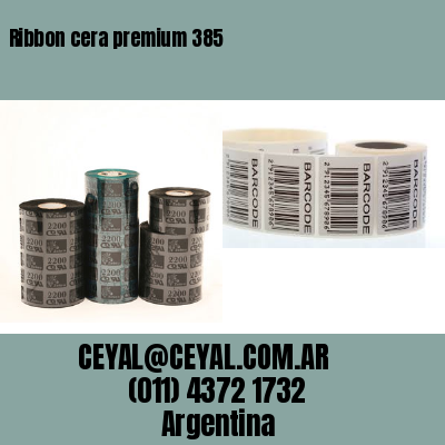Ribbon cera premium 385