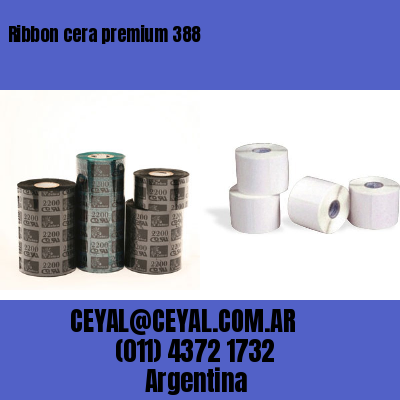 Ribbon cera premium 388