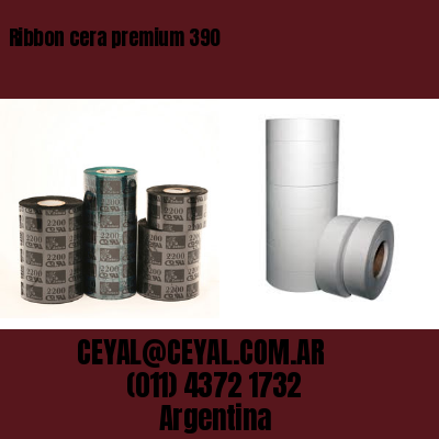 Ribbon cera premium 390