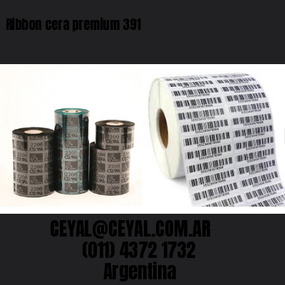 Ribbon cera premium 391