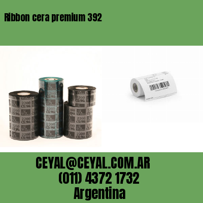 Ribbon cera premium 392