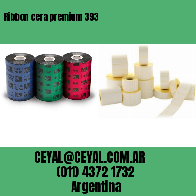 Ribbon cera premium 393