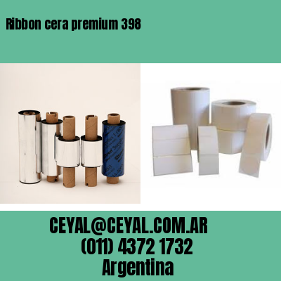 Ribbon cera premium 398