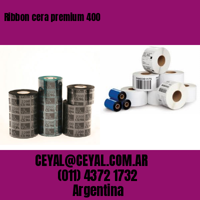 Ribbon cera premium 400