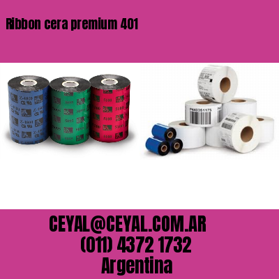 Ribbon cera premium 401