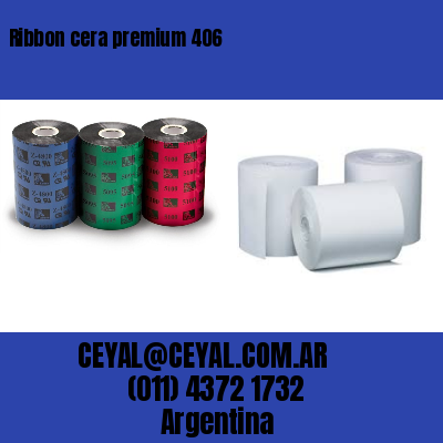 Ribbon cera premium 406