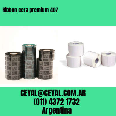 Ribbon cera premium 407