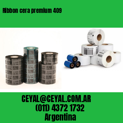 Ribbon cera premium 409