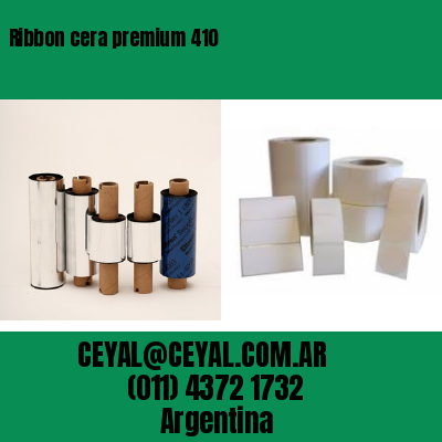 Ribbon cera premium 410