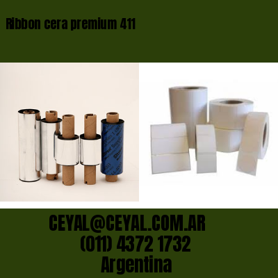 Ribbon cera premium 411