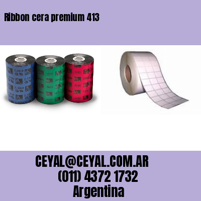 Ribbon cera premium 413