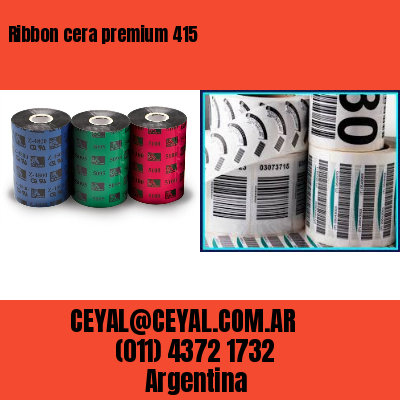 Ribbon cera premium 415